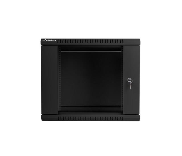 LANBERG Wisząca 19" 9U 600x600mm jednosekcyjna (czarna) WF01-6609-10B - 455292 - zdjęcie 2